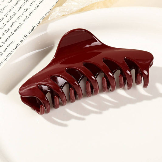 PC pointed keel high-end large hair clip