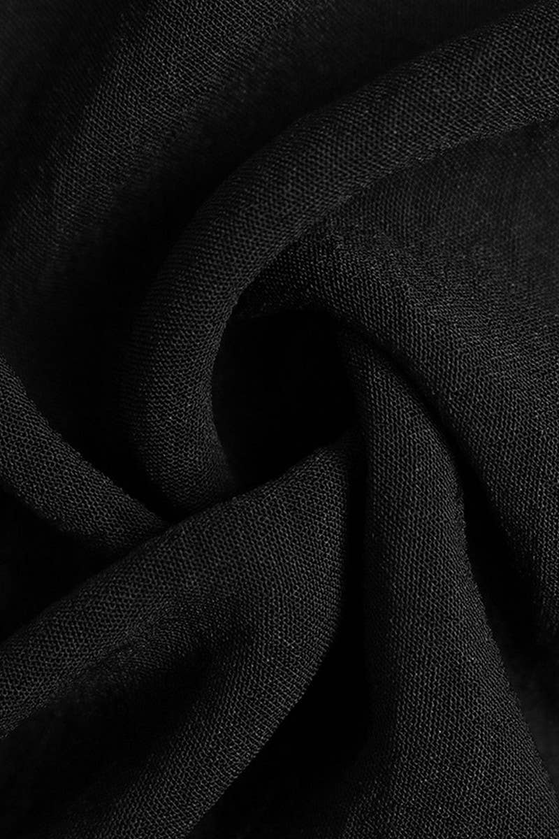 CWBLS0655_BUTTON FRONT POCKETED CASUAL MAXI SKIRT