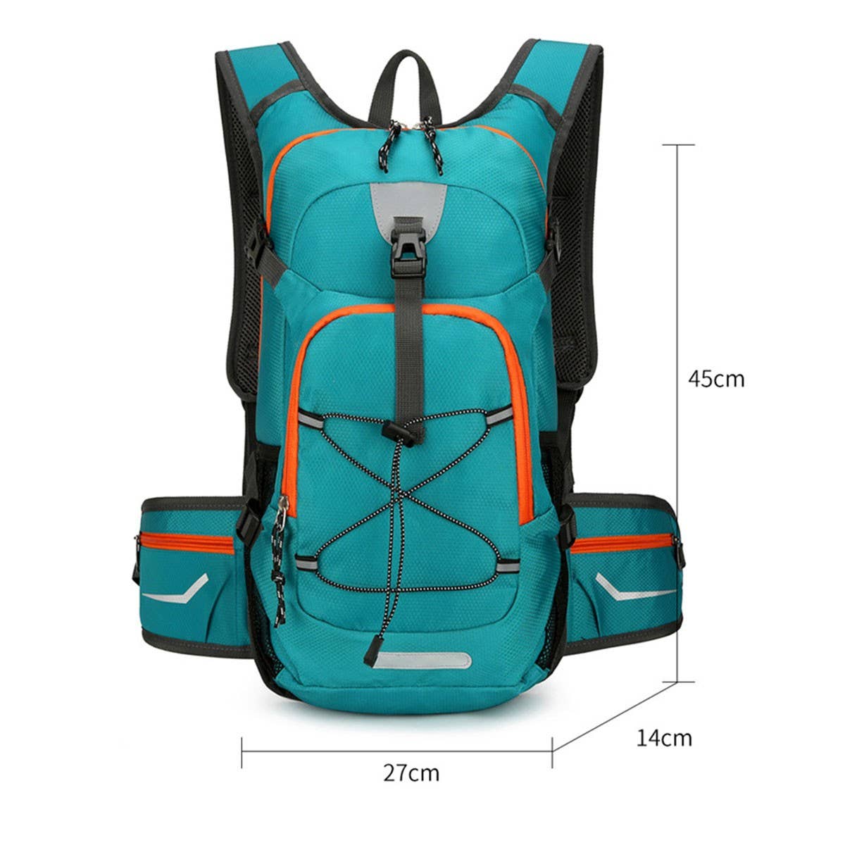Lightweight Nylon Hiking & Cycling Backpack_CWAB5419
