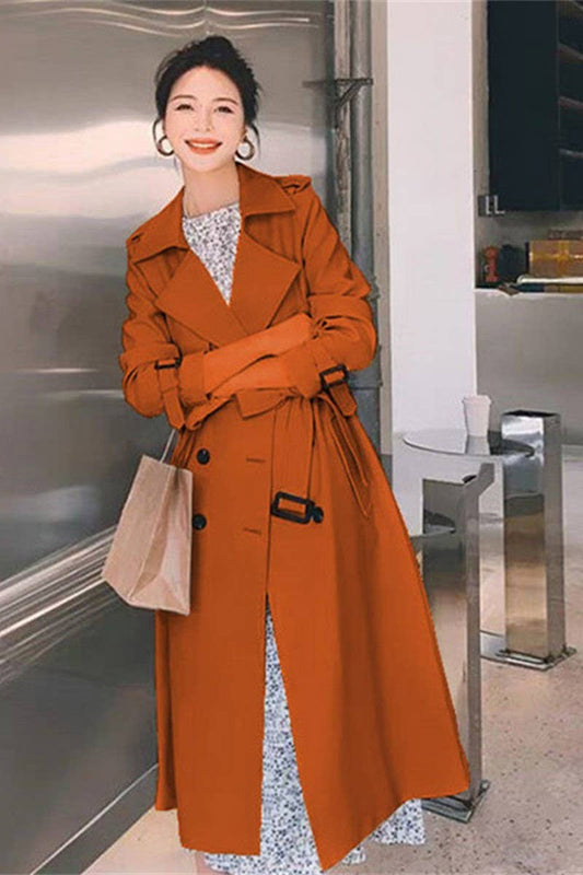 CWOBL00206_TEMPERAMENTAL COMMUTING BRITISH STYLE LONG COAT