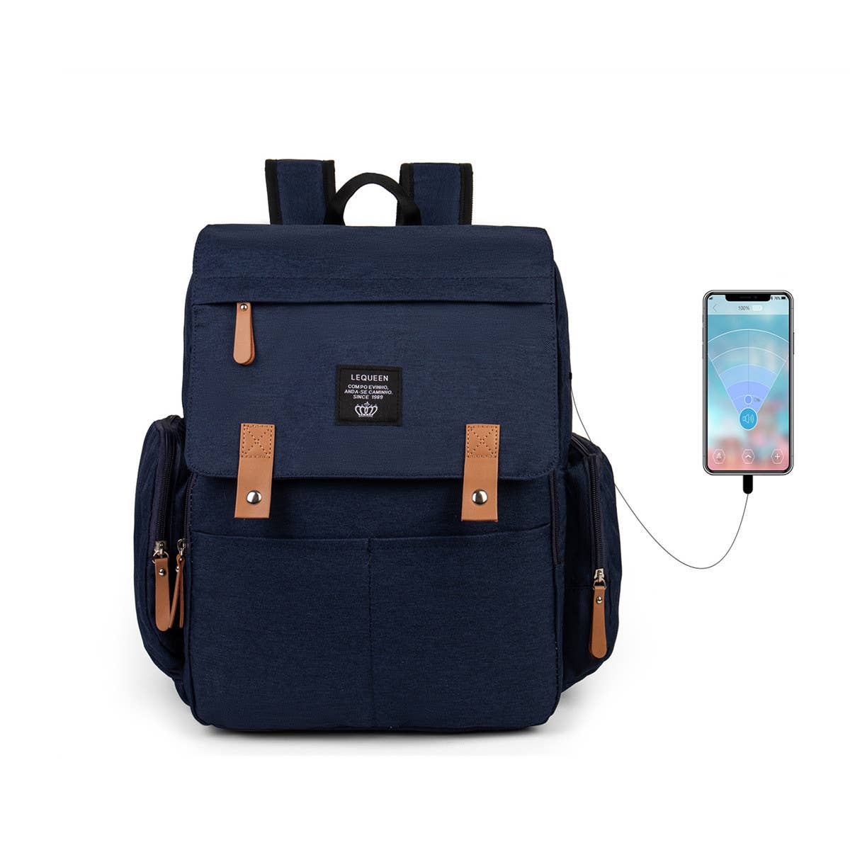 TRAVEL BACKPACK MOTHER AND BABY BAG_CWAB2224