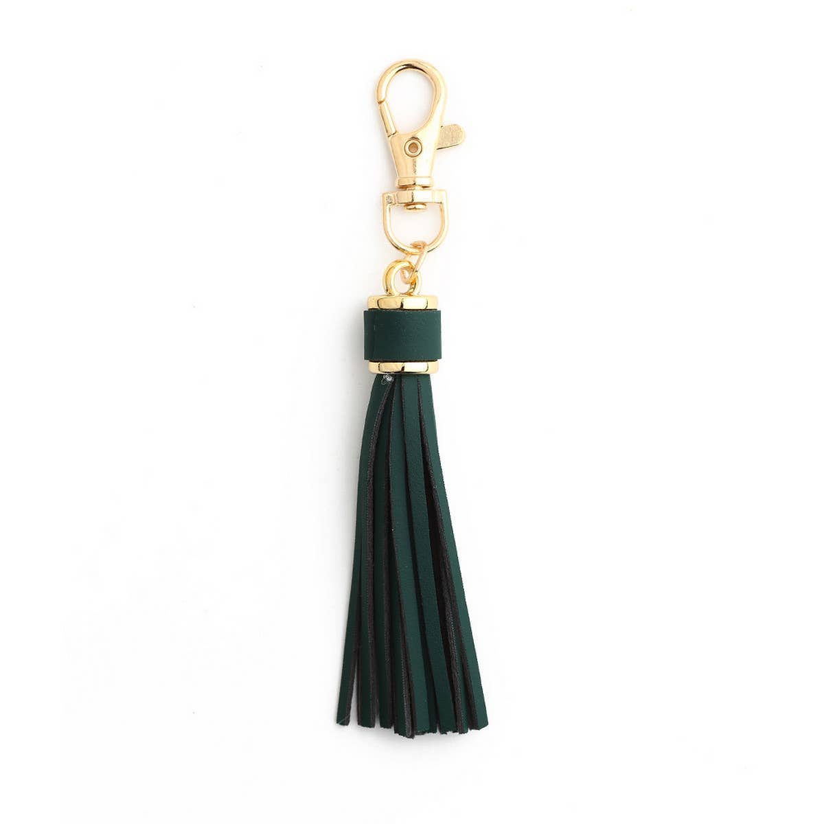 TASSEL LEATHER KEYCHAIN ACCESSORY