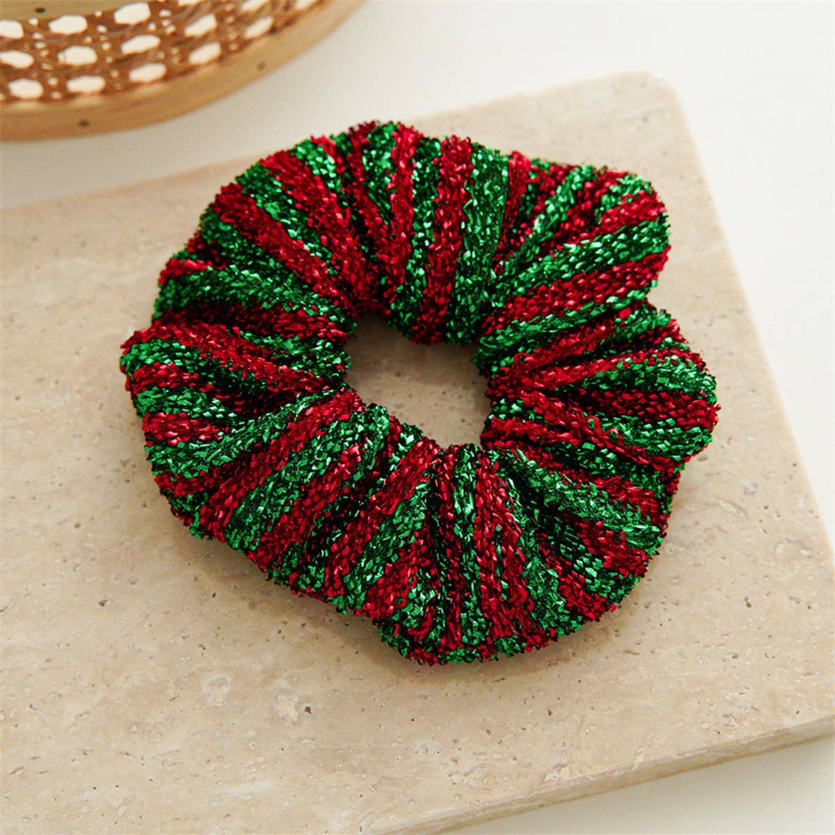 CHRISTMAS SIMPLE NEW HAIR SCRUNCHIES