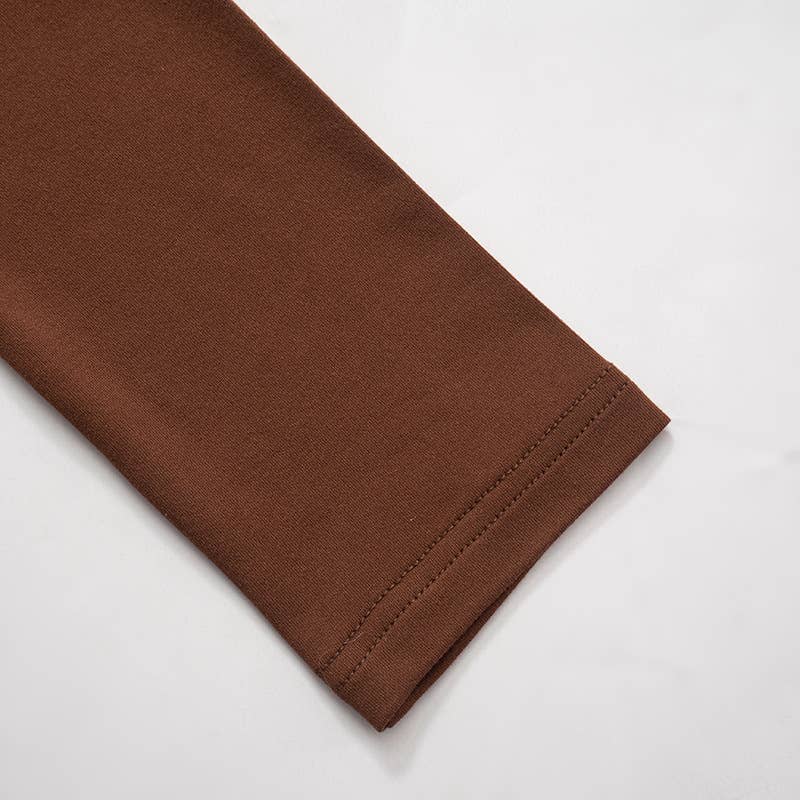 SOLID COLOR SLANT NECK OFF-THE-SHOULDER TOP