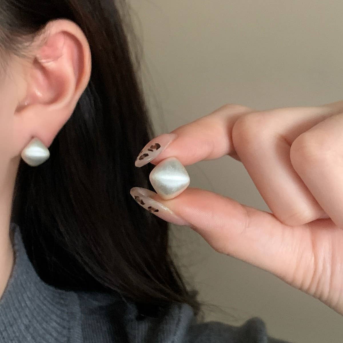 NICHE HIGH-END DESIGN GEOMETRIC EARRINGS FOR WOMEN_CWAJE3140