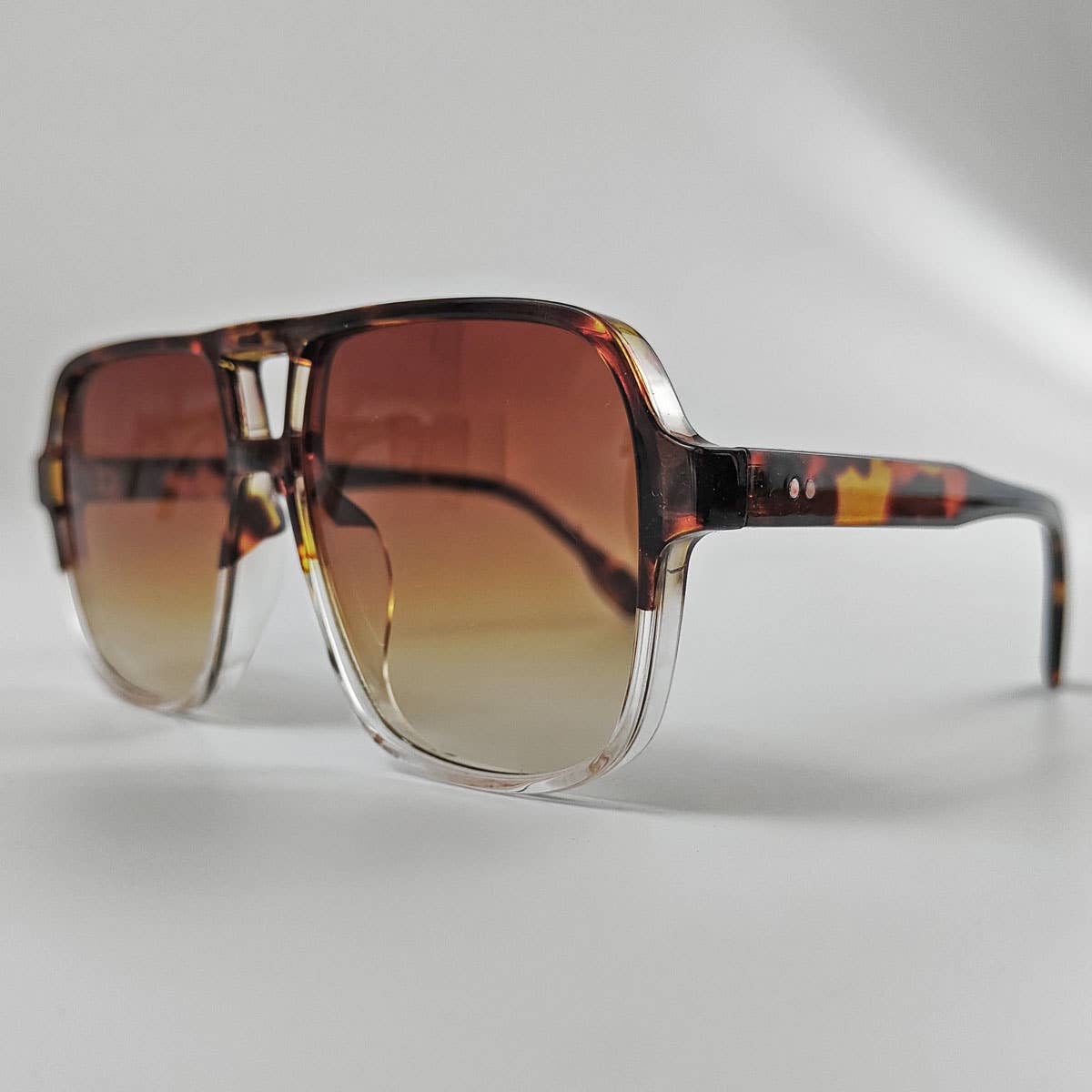 DOUBLE BRIDGE LARGE FRAME DRIVING SUNGLASSES