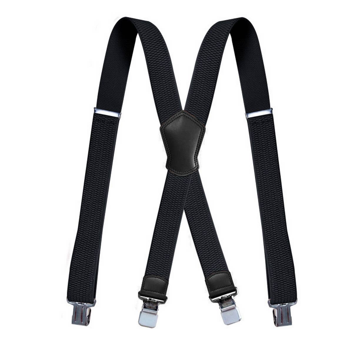UNISEX ELASTIC X-SHAPED SUSPENDER CLIP