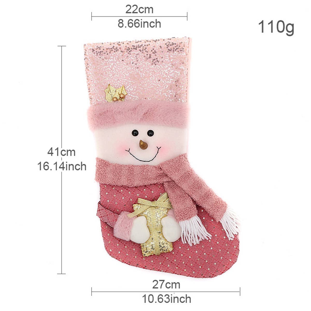 CWMM9404_CHRISTMAS CHILDREN'S CANDY BAG ORNAMENT