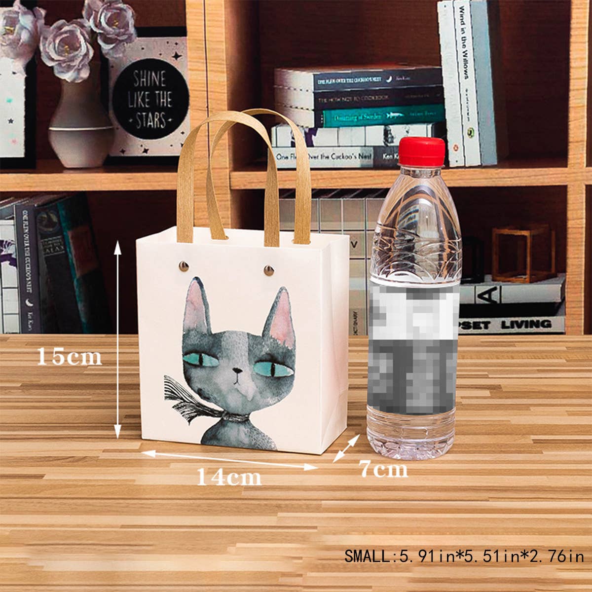 INS STYLE SMALL FRESH CAT PAPER HANDBAG GIFT BAG
