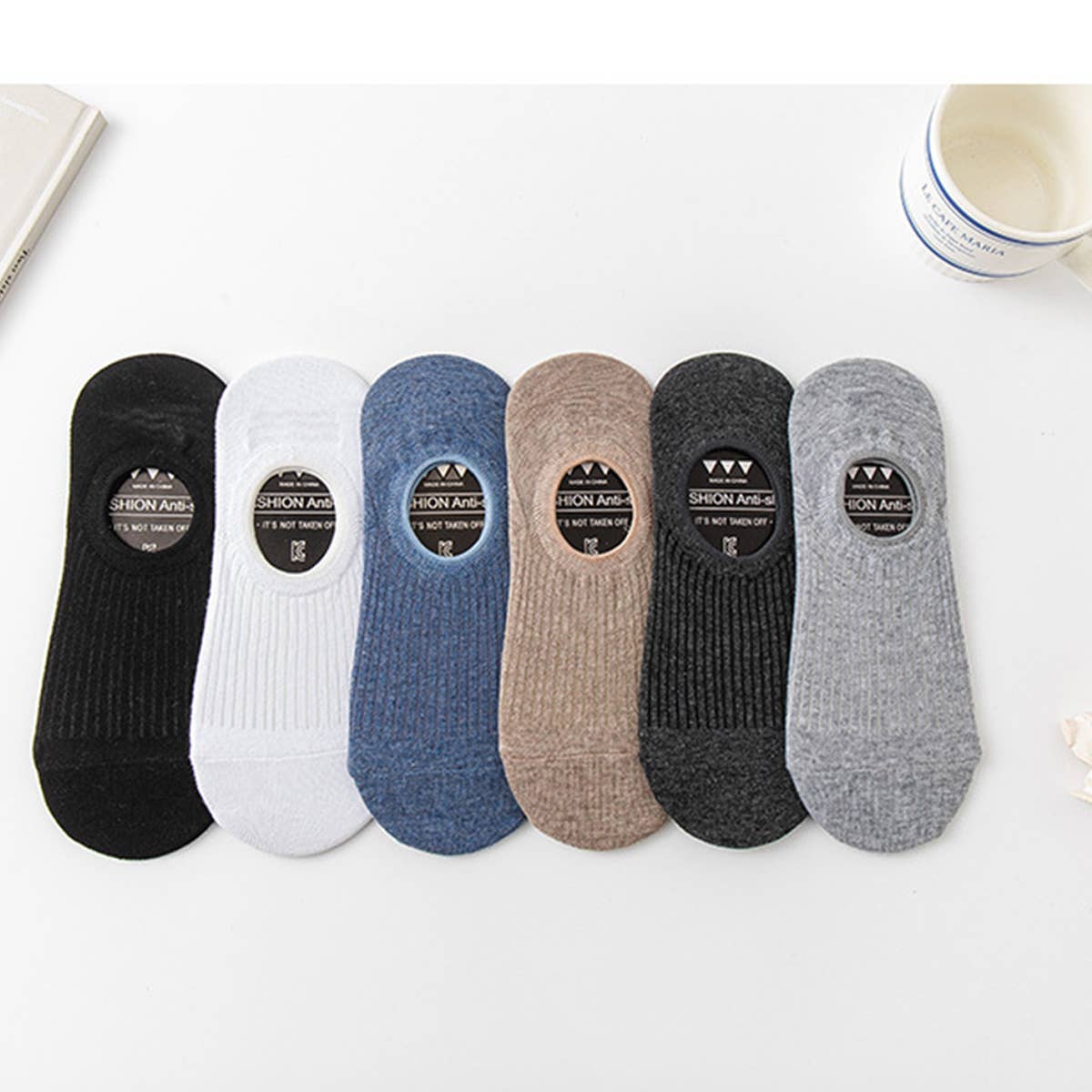 CWMS2464_SUMMER NON-FALLING SILICONE ANTI-SLIP SOCKS