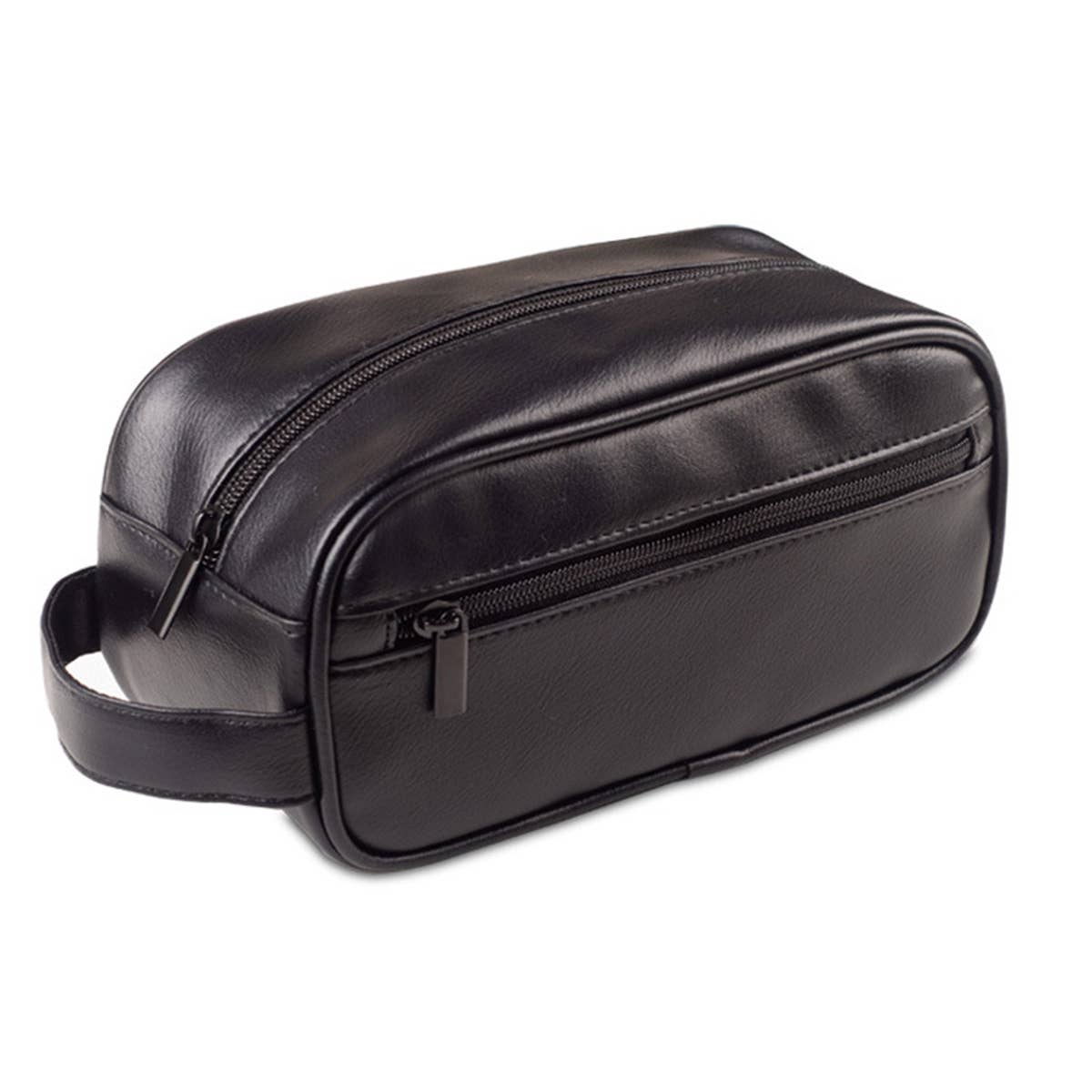 WOMEN FASHION SIMPLE PU PORTABLE COSMETIC BAG_CWAB0591