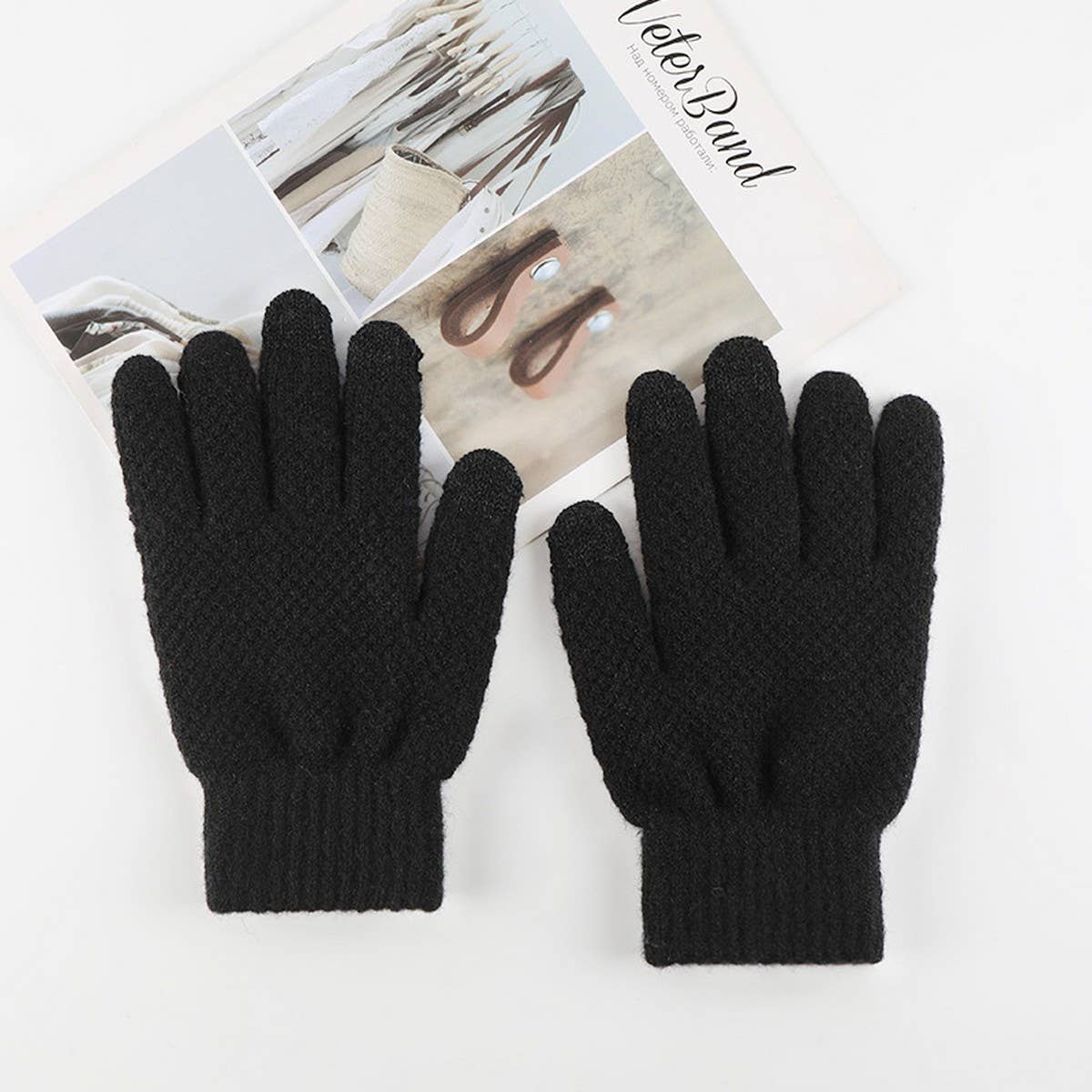 NEW MEN'S COLD-PROOF KNITTED TOUCHSCREEN GLOVES_CWAG0395
