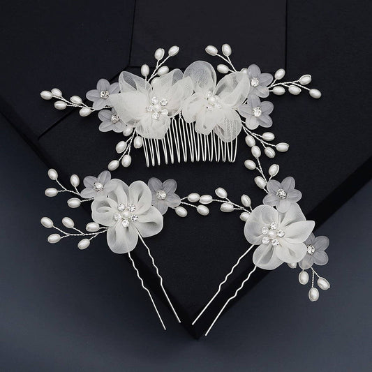 HANDMADE U-SHAPED BRIDAL HAIR ACCESSORIES