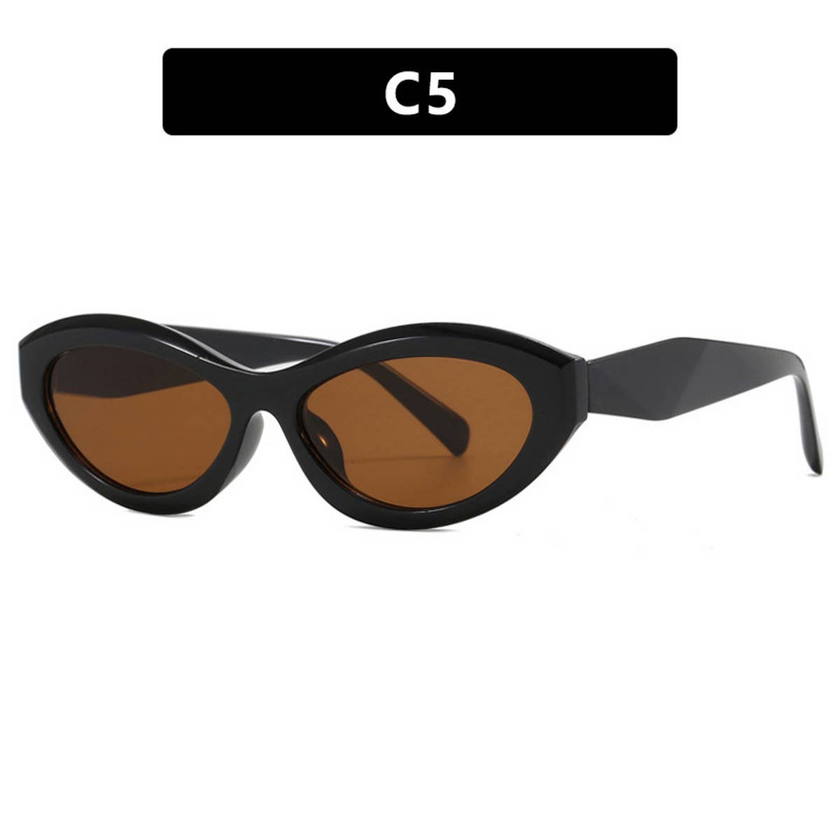 PERSONALIZED TRENDY SUNSHADE OVAL SUNGLASSES_CWASG0315