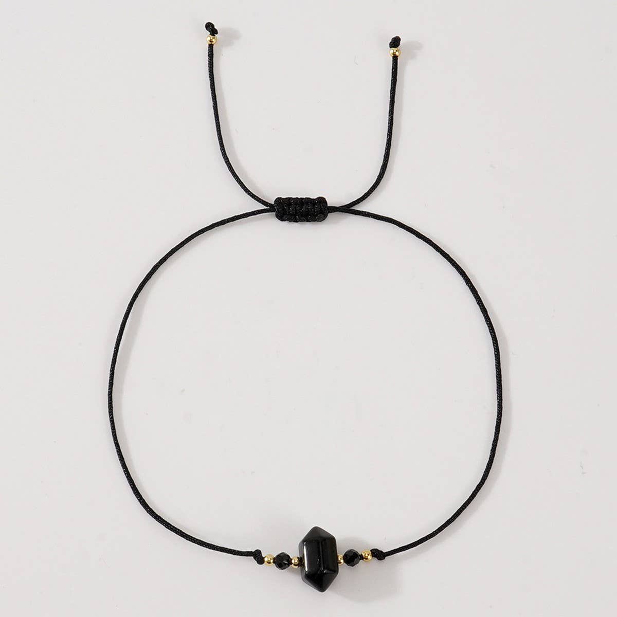 AMETHYST SEMI-PRECIOUS GEMSTONE BRACELET_CWAB4642