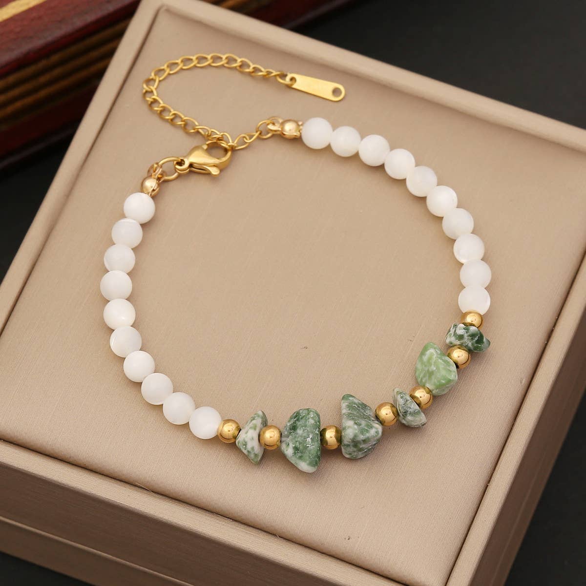 SIMPLE FASHION NATURAL STONE BRACELET_CWAJE0644