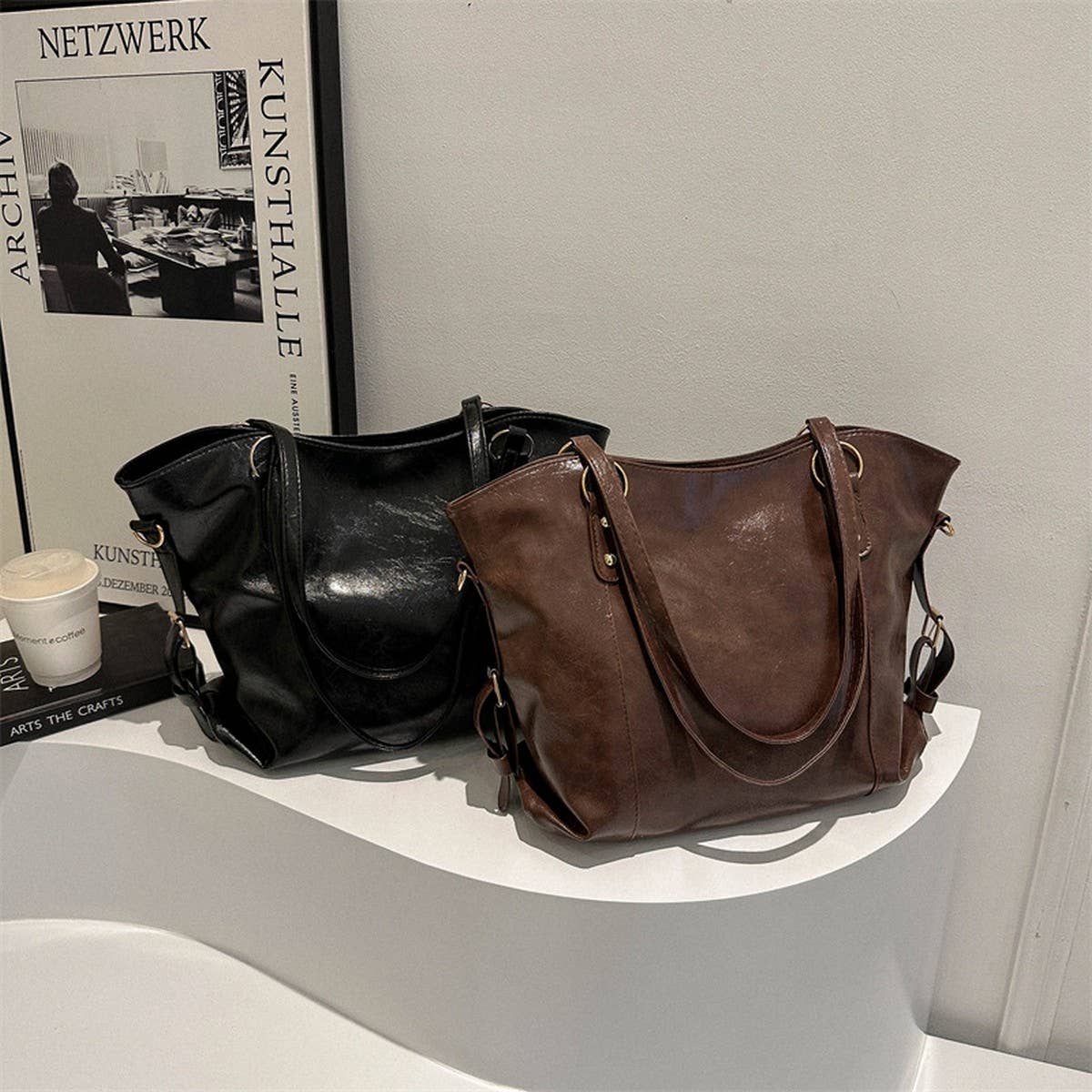 FASHION RETRO SOFT LEATHER WOMEN'S SHOULDER BAG_CWAB3312