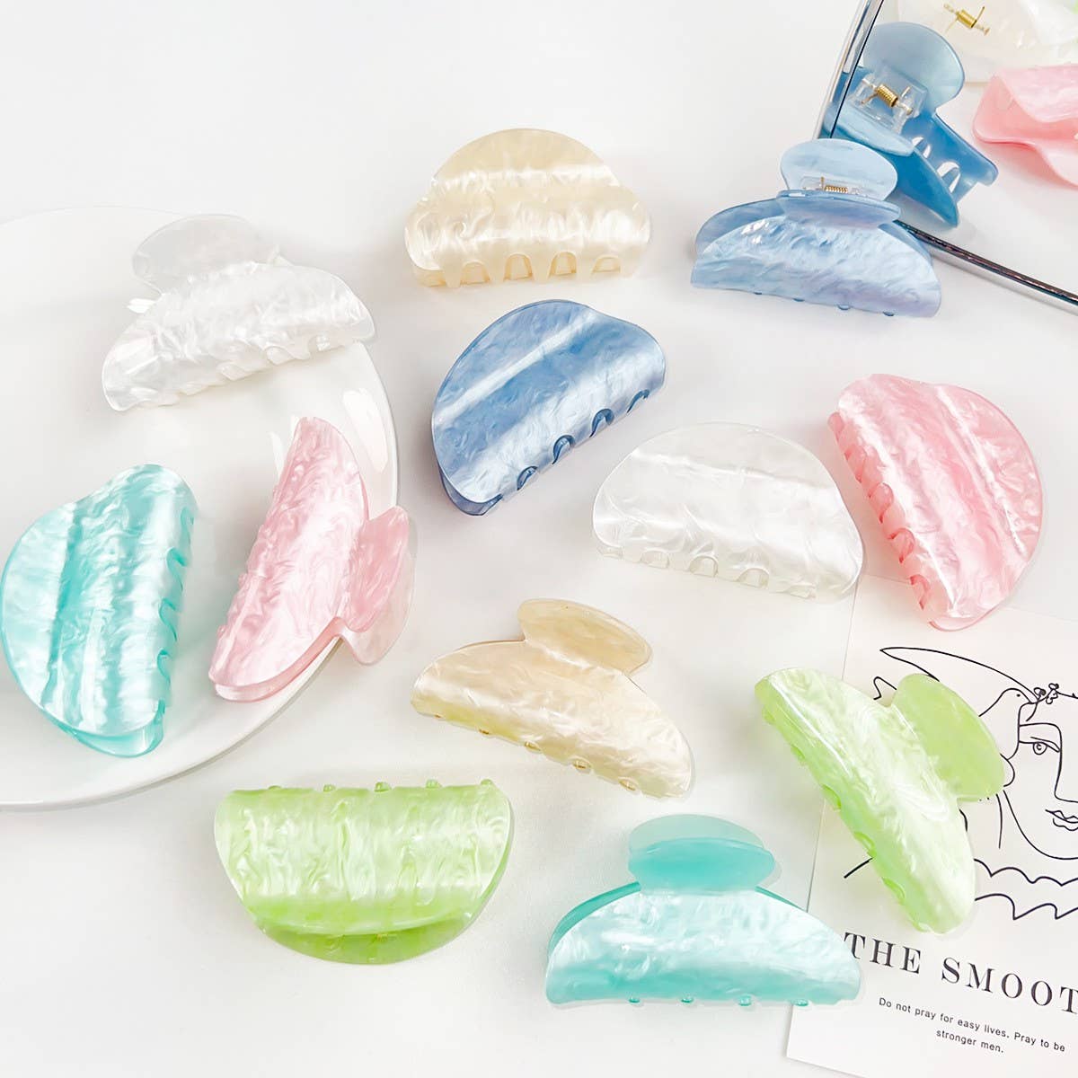 ELEGANT AND LIGHT LUXURY STYLE SIMPLE HAIRPIN_CWAHA1486