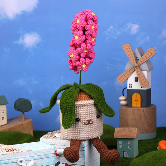 HAND KNITTED DIY BOUQUET CROCHET MATERIAL PACK