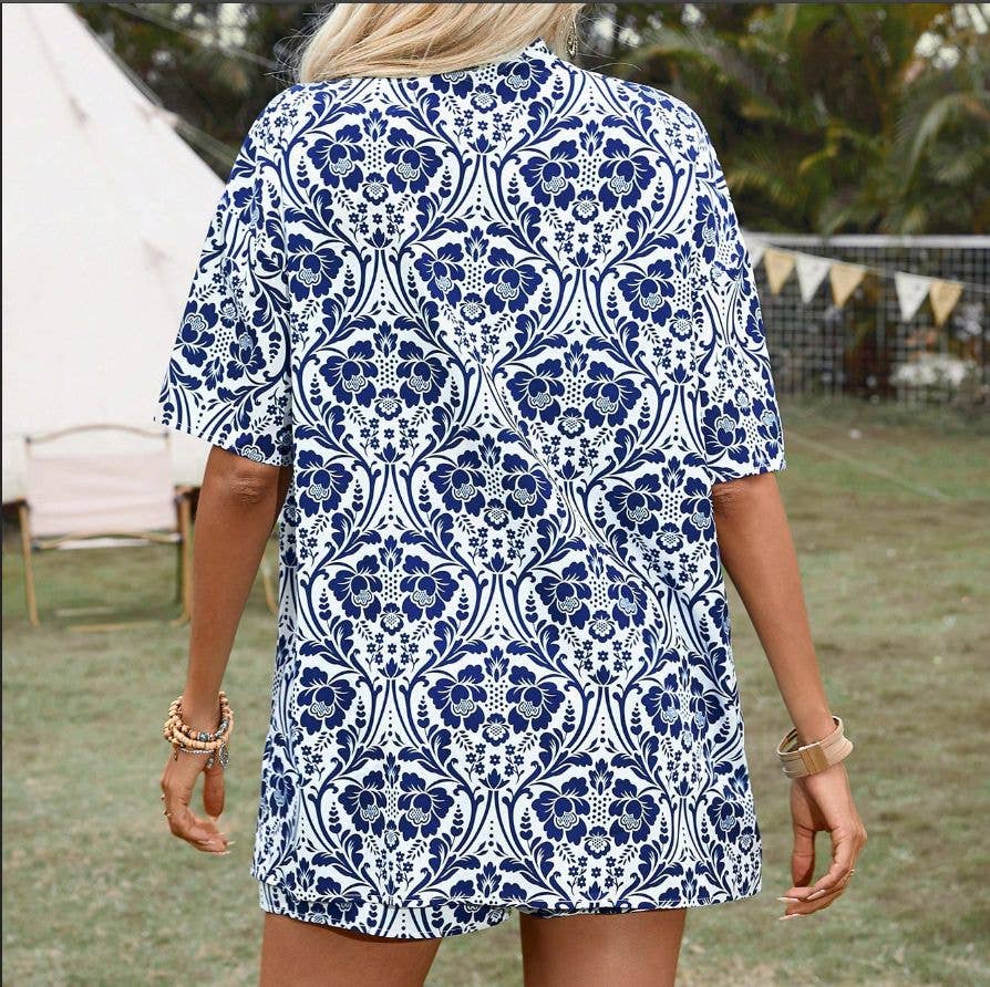 THE TREND GOES WITH THE LOOSE CARDIGAN CASUAL SUIT