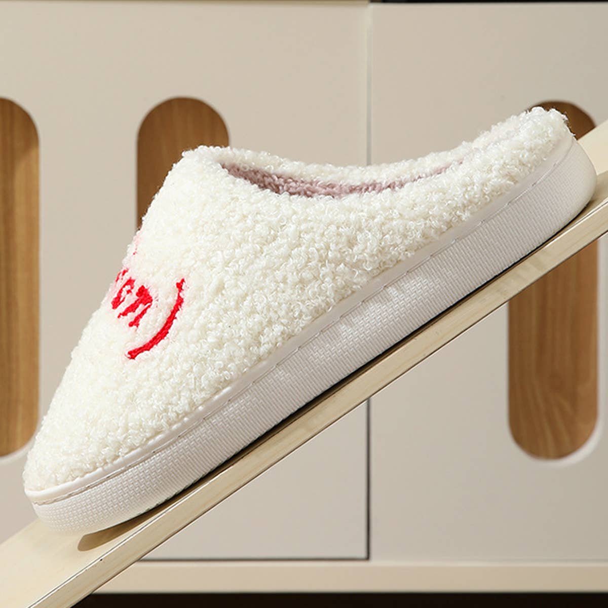 HOME WARM SOFT-SOLED COTTON SLIPPERS