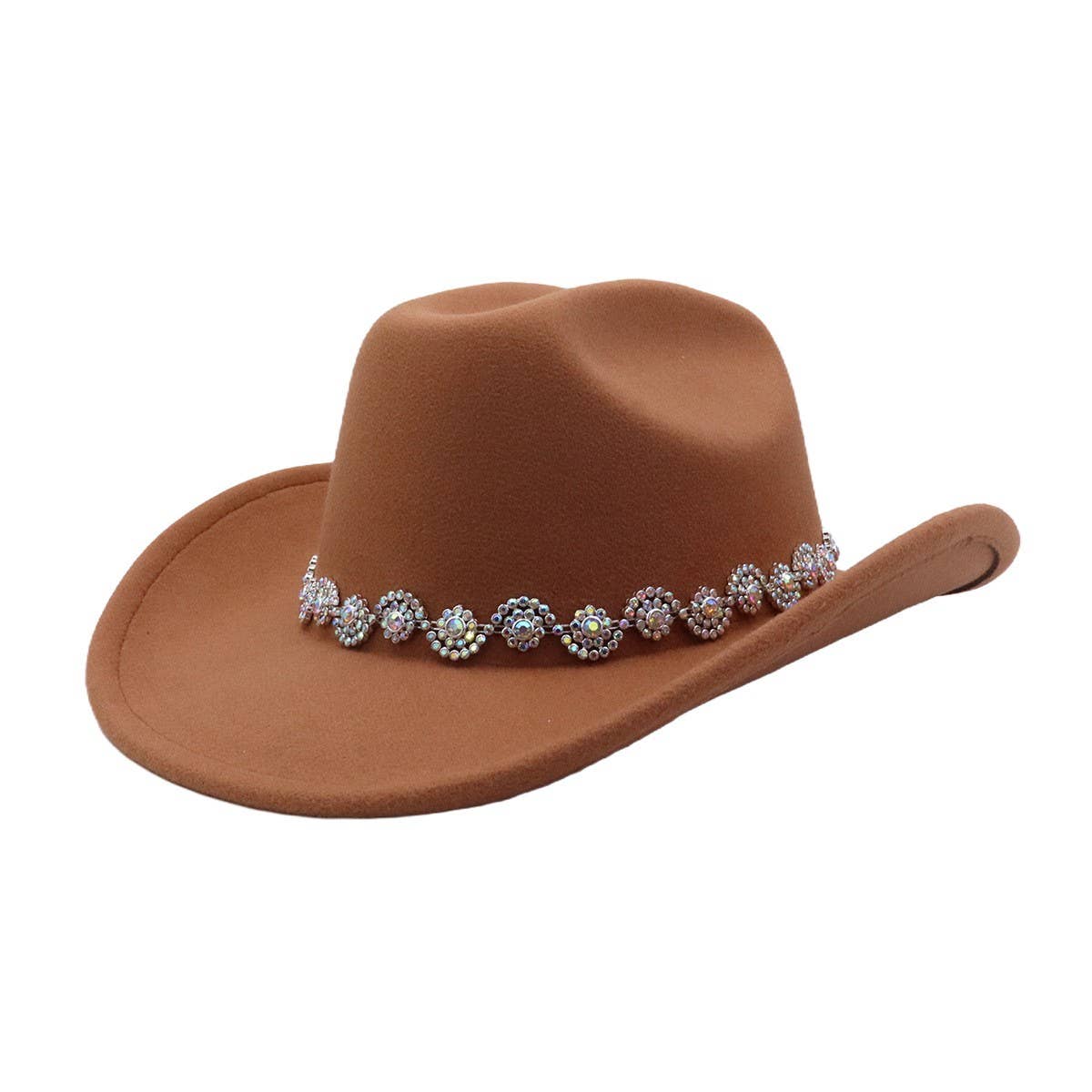 Men & Women Ethnic Style Polyester Cowboy Hat_CWAH04362
