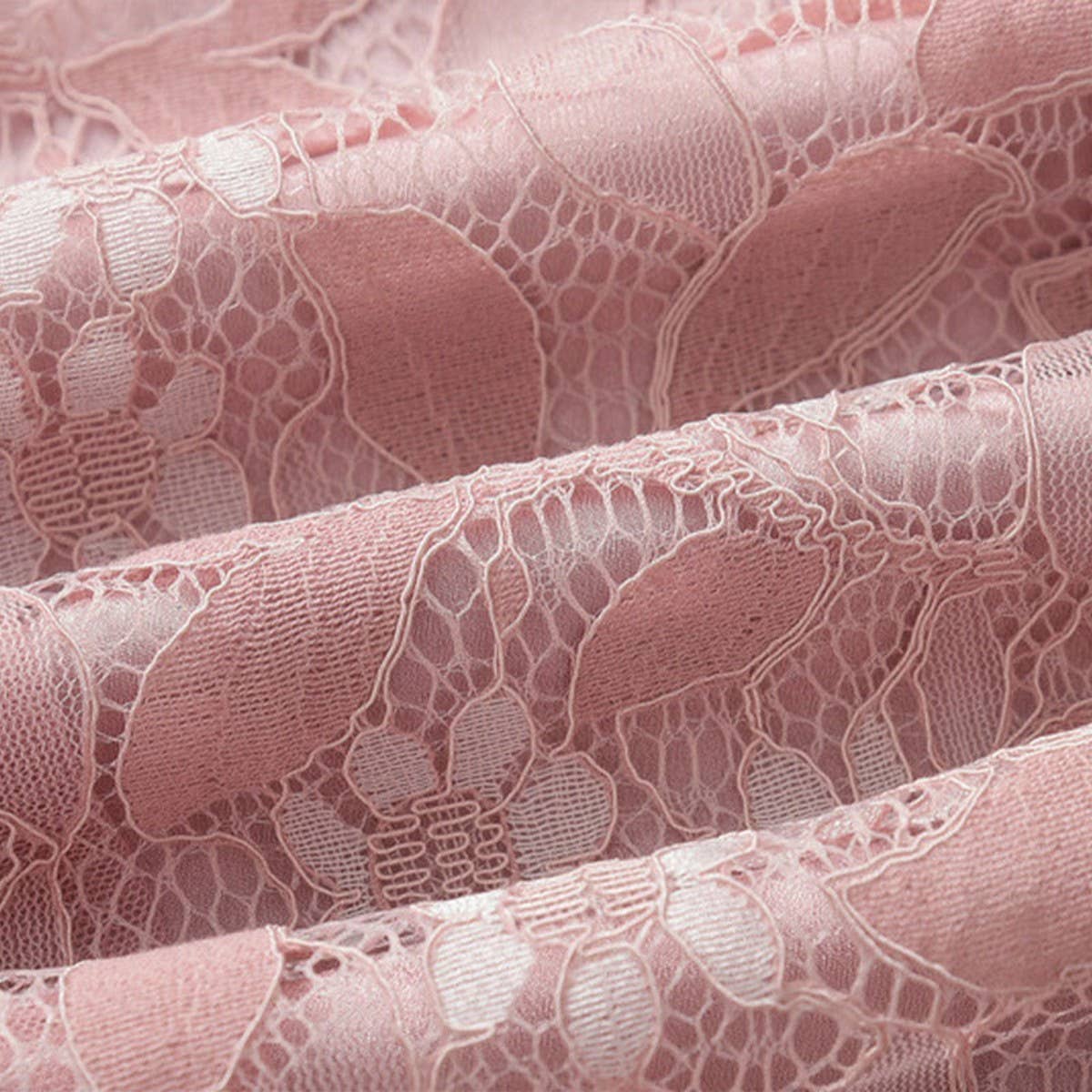 Lace Bow Tie Tulle Skirt with Embroidered Details