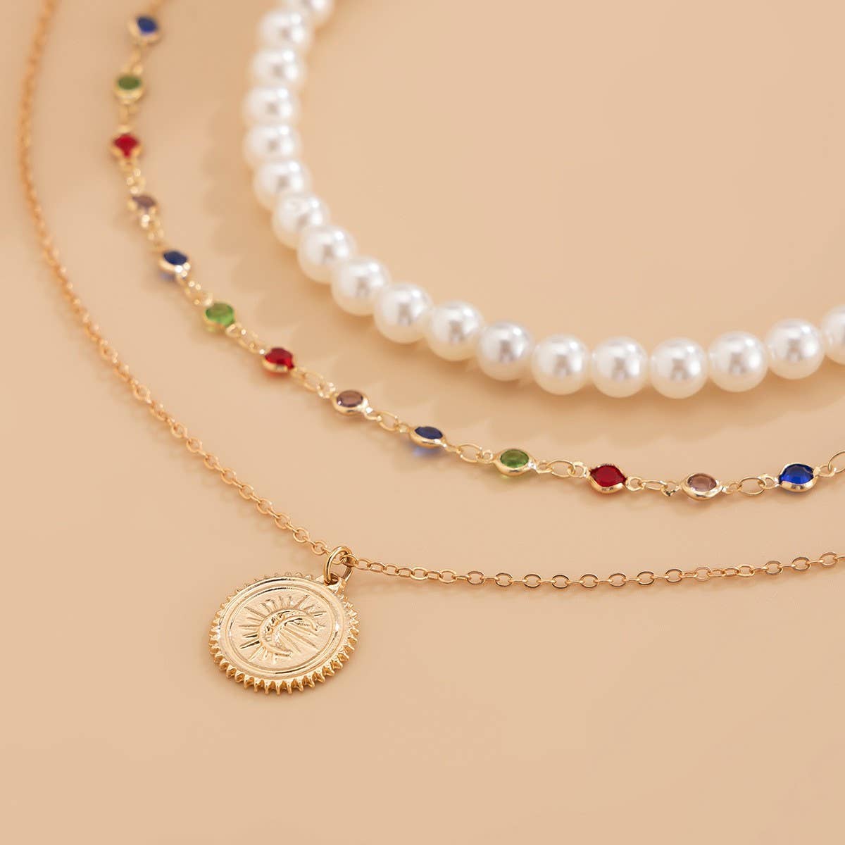 FASHION IMITATION PEARL BEADED NECKLACE_CWMM3181