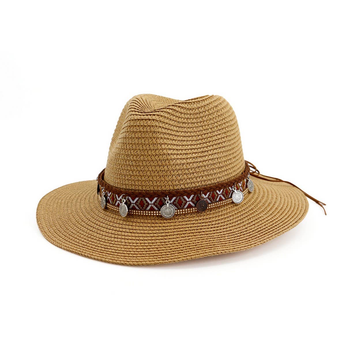 OUTDOOR BEACH SUNSCREEN PANAMA HAT_CWAH1250