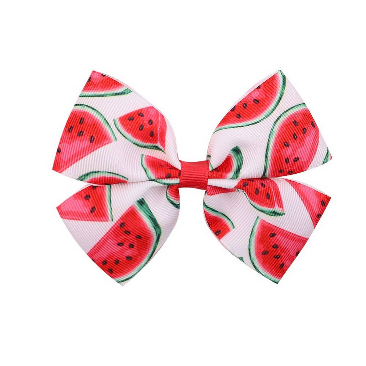 CHILDREN'S FRUIT PRINT BOW HAIR CLIP