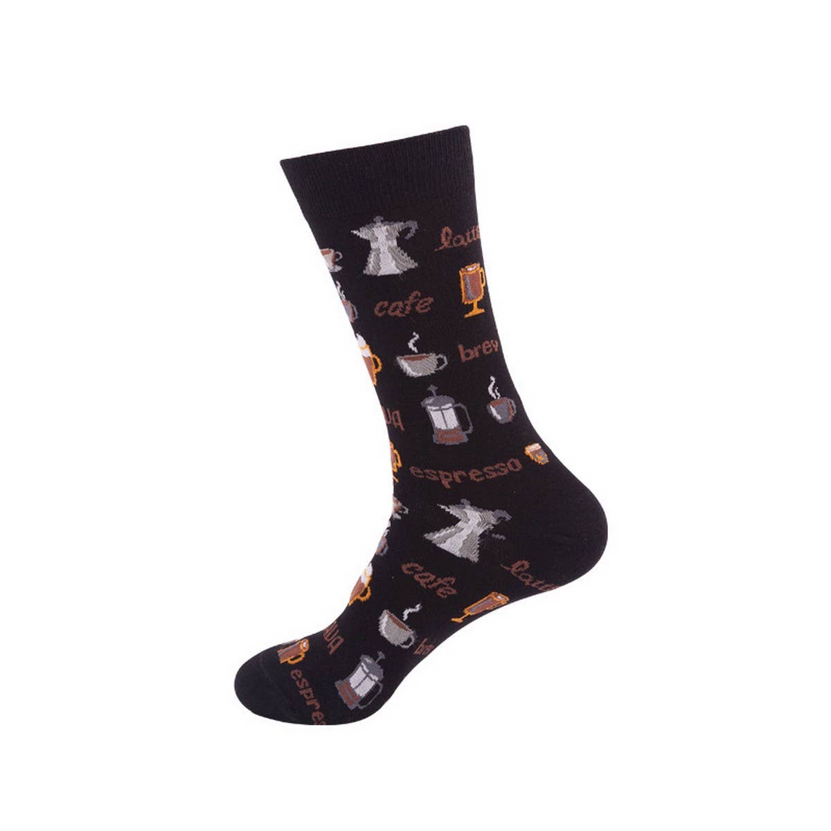 CASUAL PERSONALIZED FOUR SEASONS MID-CALF SOCKS_CWMS1011