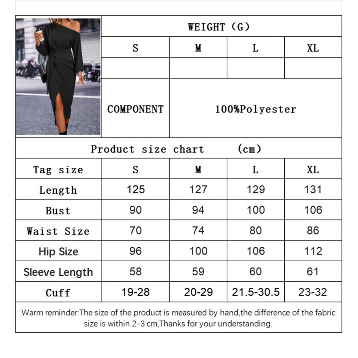 SEXY SLIT WAIST OFF-THE-SHOULDER DRESS