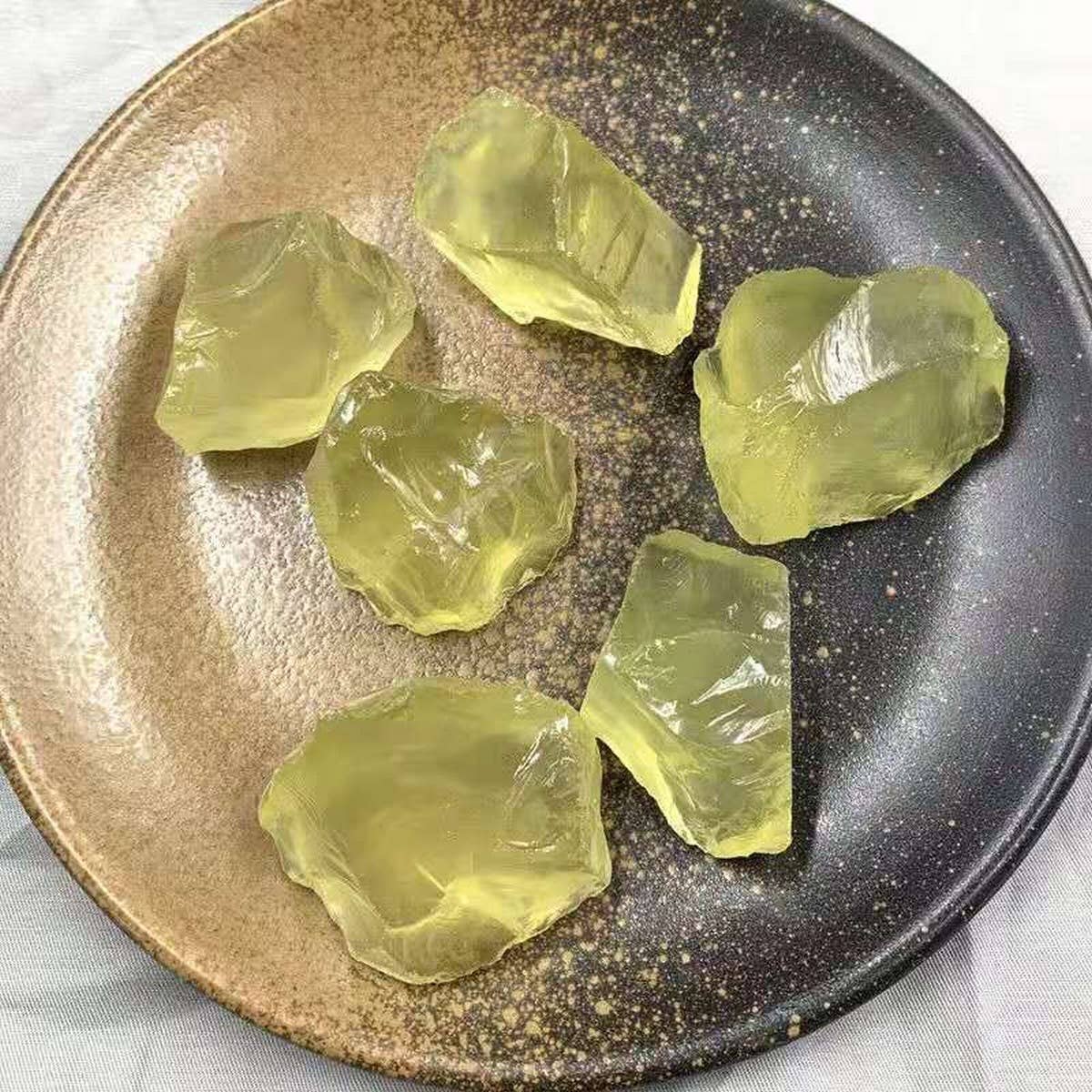 Natural Citrine Chips 1kg Aroma Stones