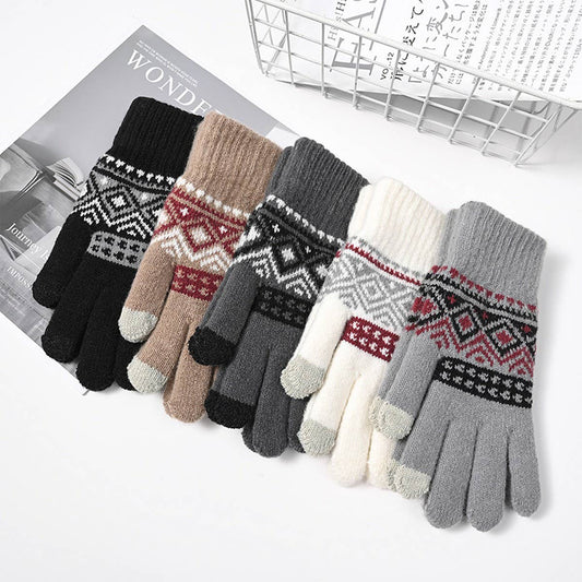 AUTUMN AND WINTER FIVE-FINGER CYCLING WARM GLOVES_CWMM1490