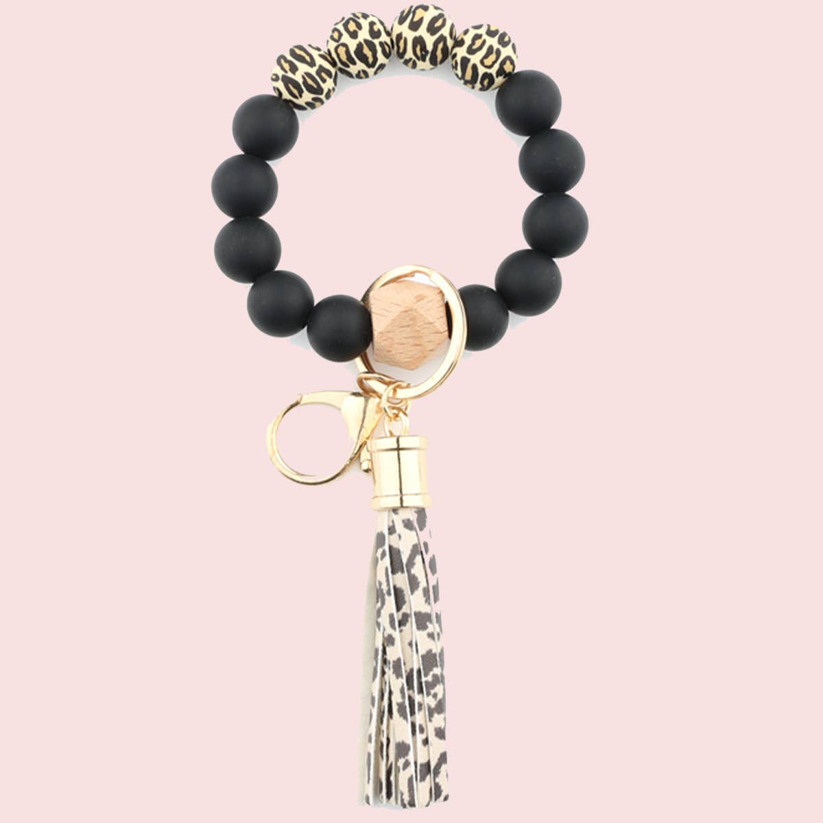 COLORFUL KEYCHAIN TASSEL BRACELET