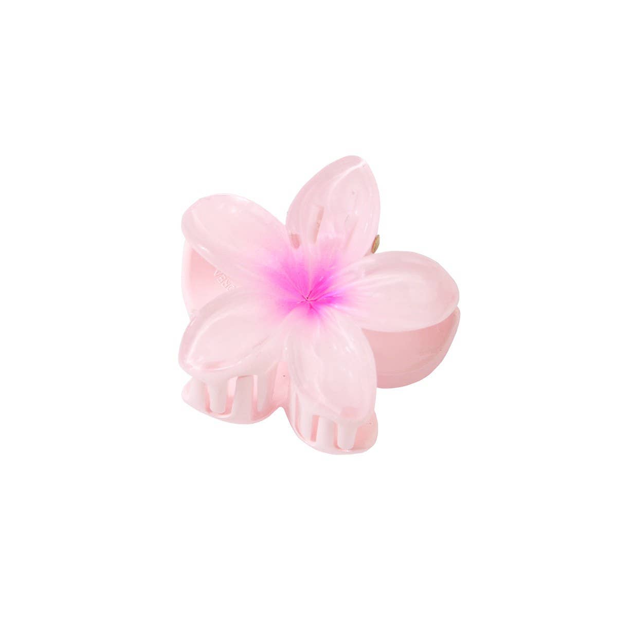 Candy Color Plumeria Hair Claw, Sweet Floral Clip_CWMM4985