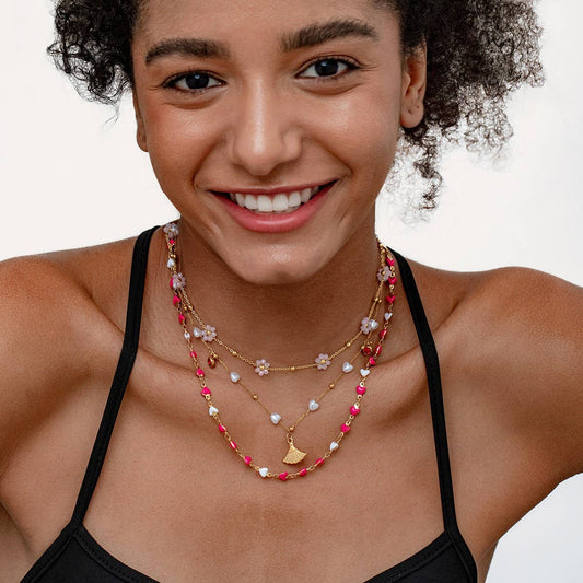 GEOMETRIC JEWELRY CHAIN SIMPLE NECKLACE