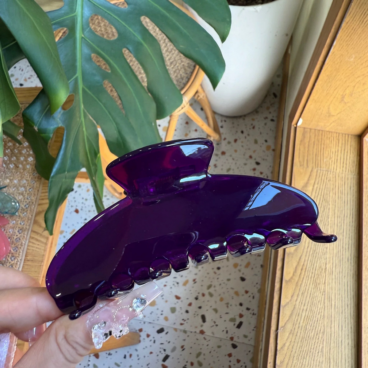 Dopamine Hair Claw ? Jelly Color Y2K Clip