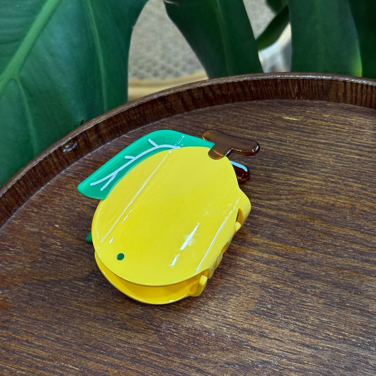 CWAHA4514_SIMPLE CONTRAST COLOR FRUIT CLIP HAIR CLIP