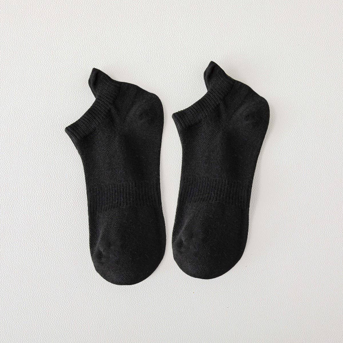 CWMS2452_NEW ARRIVAL HEEL MEN'S CREW SOCKS