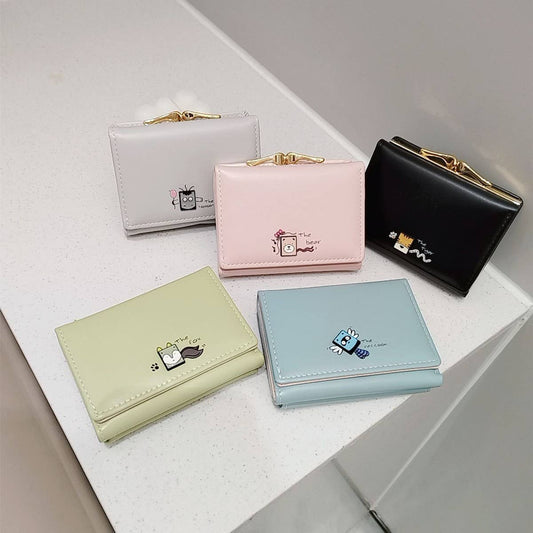 CARTOON PERSONALITY CUTE ANIMAL WALLET_CWAB2628