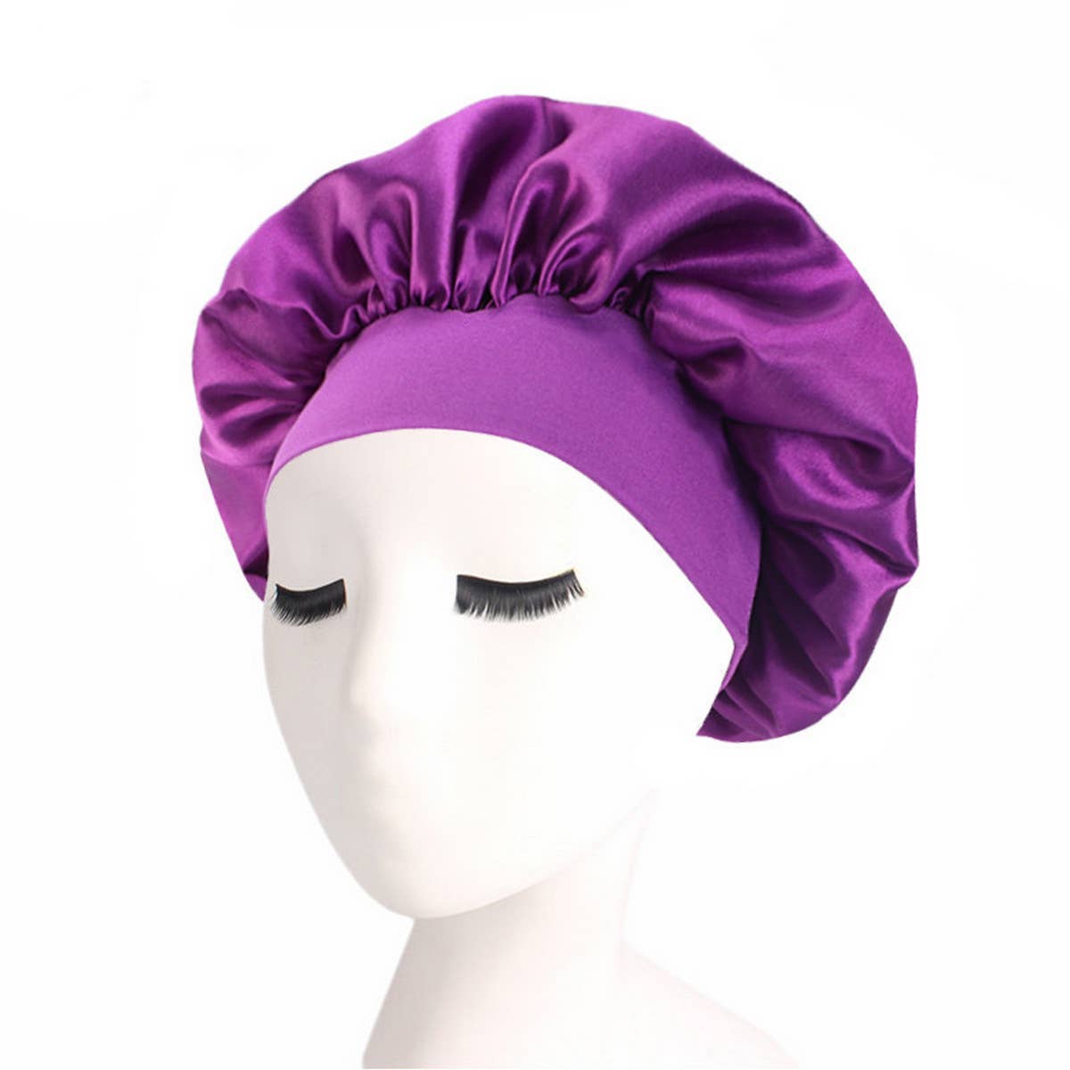 NEW WIDE-BRIMMED NIGHTCAP WITH HEADBAND_CWAH1486