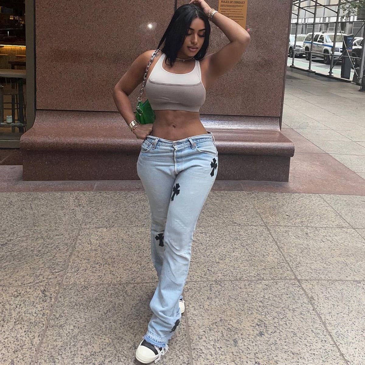 WOMENS SEXY LOW RISE DENIM PANTS_CWJP0109