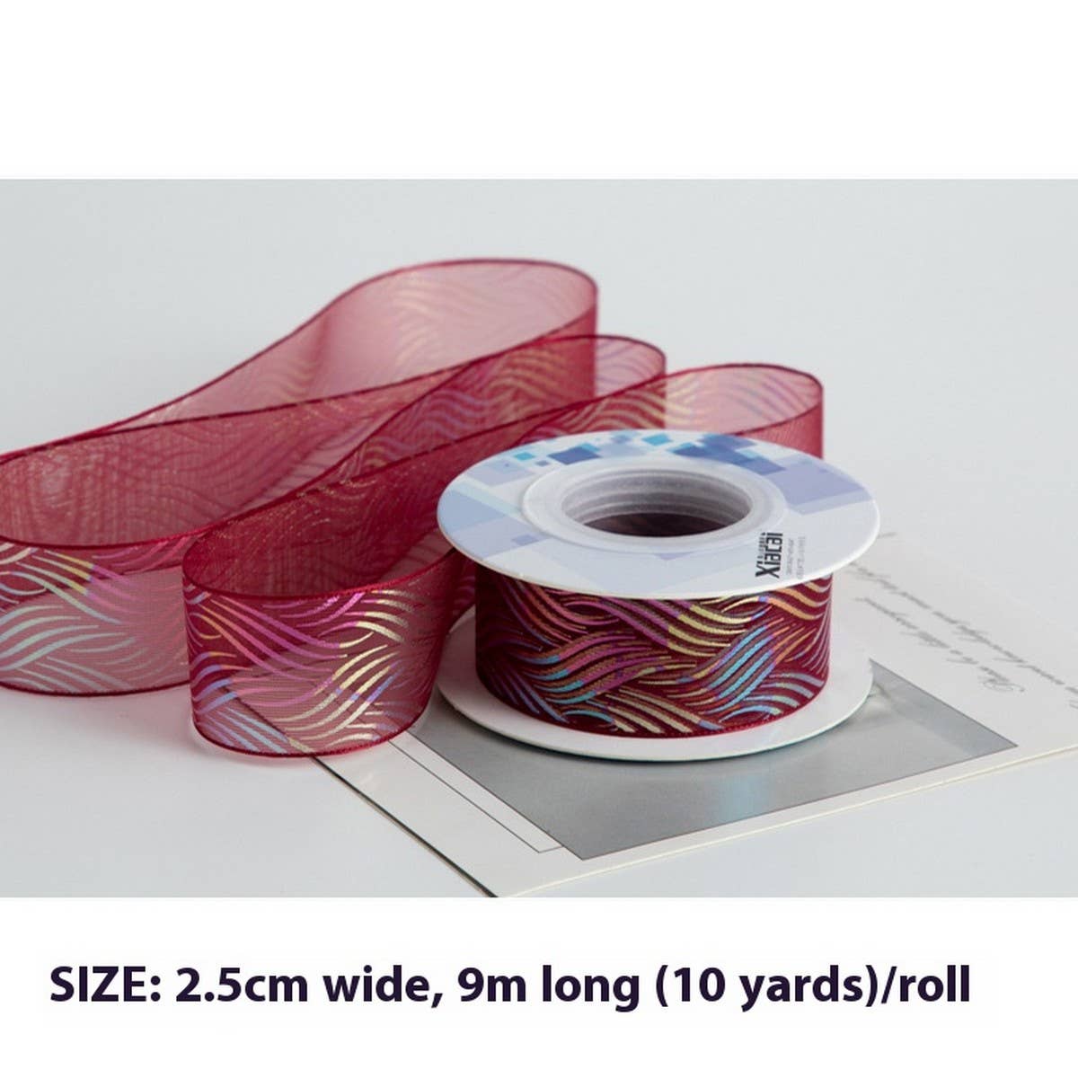 GIFT RIBBON TIED FLOWER PACKAGING MATERIALS