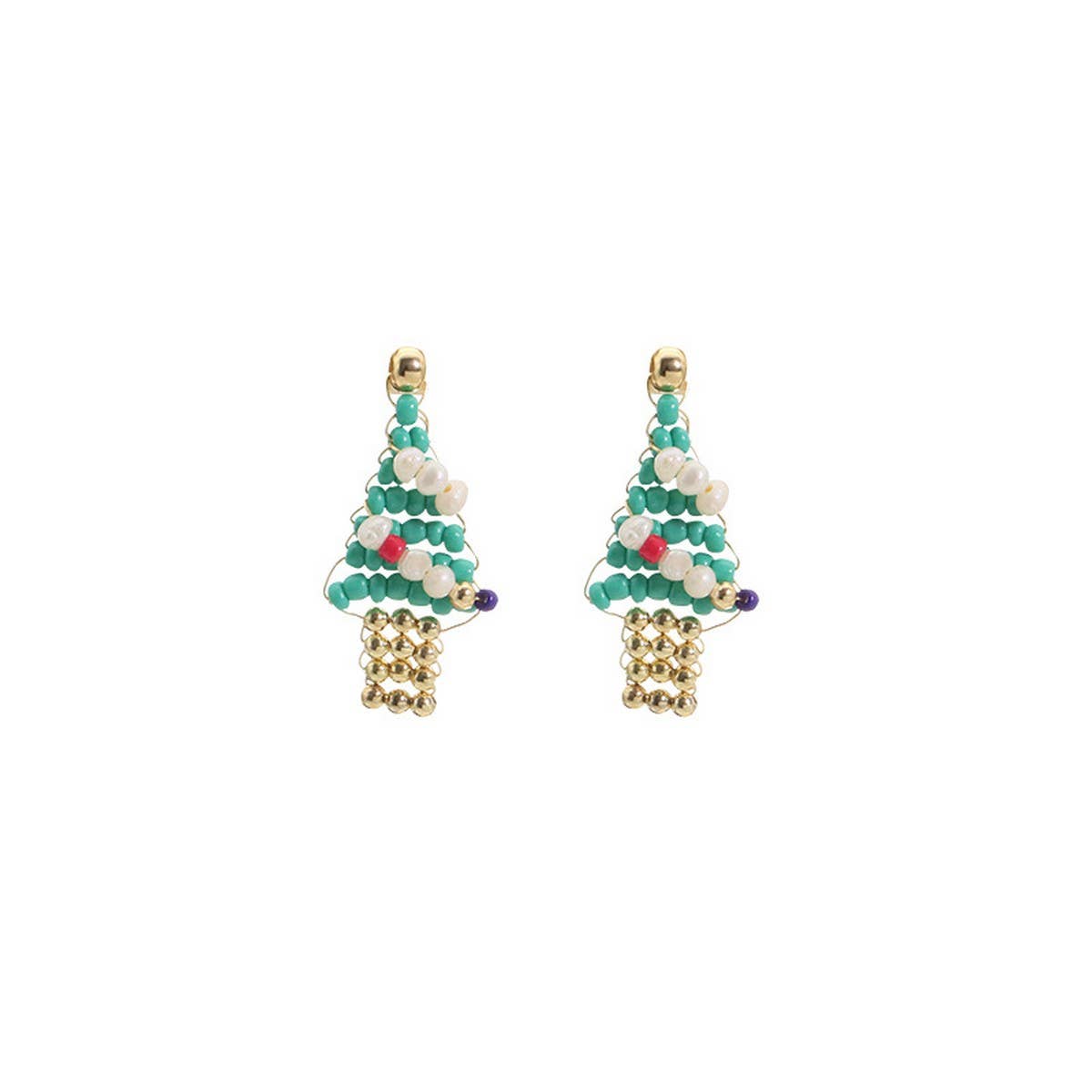 CHRISTMAS COLLECTION NATURAL PEARL EARRINGS