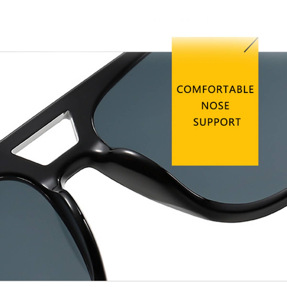 T-SHAPE DOUBLE BRIDGE SUNGLASSES