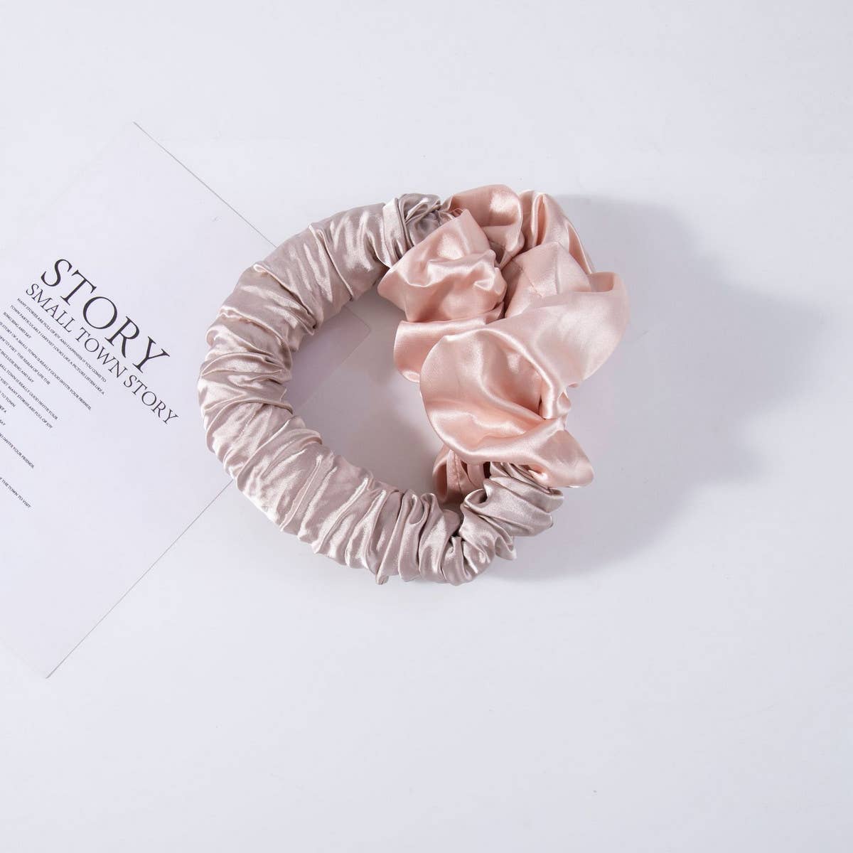 NEW HAIR CURLING IRON LARGE INTESTINE HAIR TIE_CWAHA0866