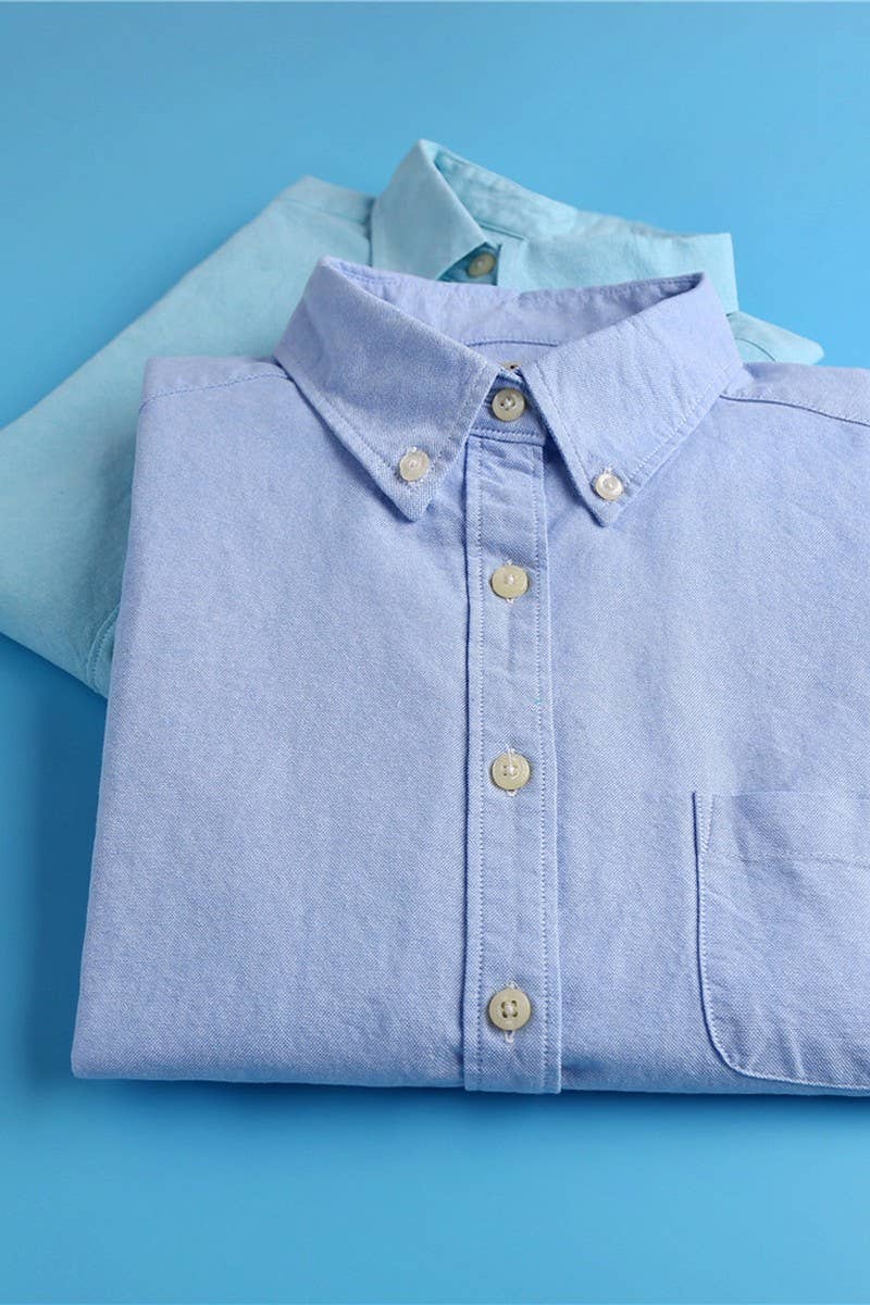 Cwtstl2244_Solid Color Long-Sleeved Cotton Bottoming Shirt