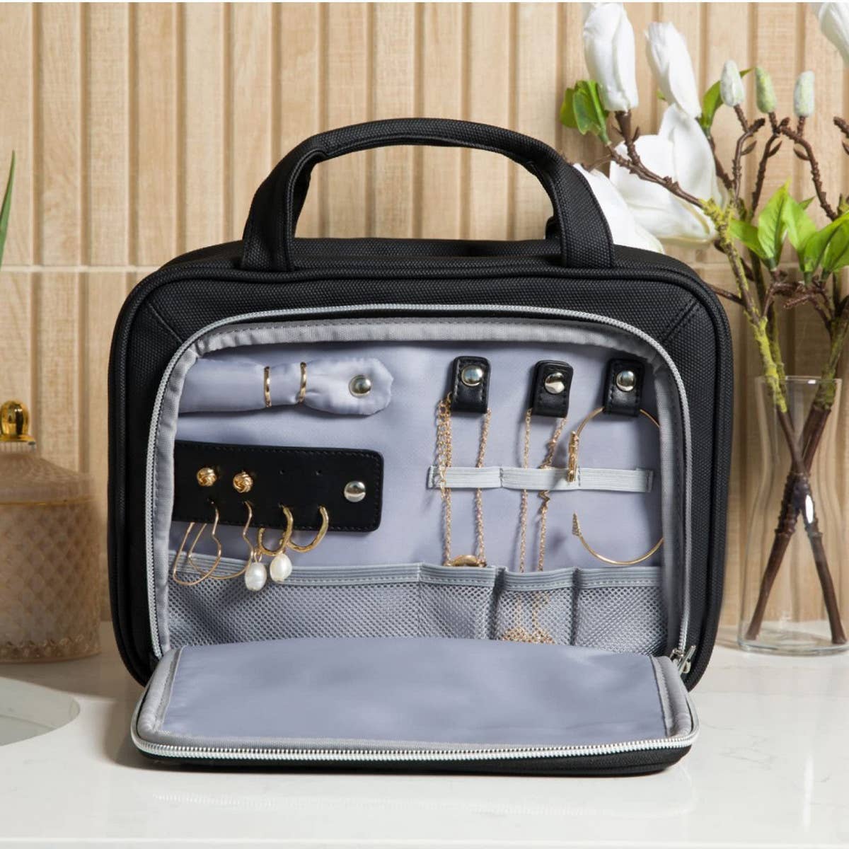 TRAVEL COSMETIC JEWELRY WATERPROOF COSMETIC BAG_CWAB2365