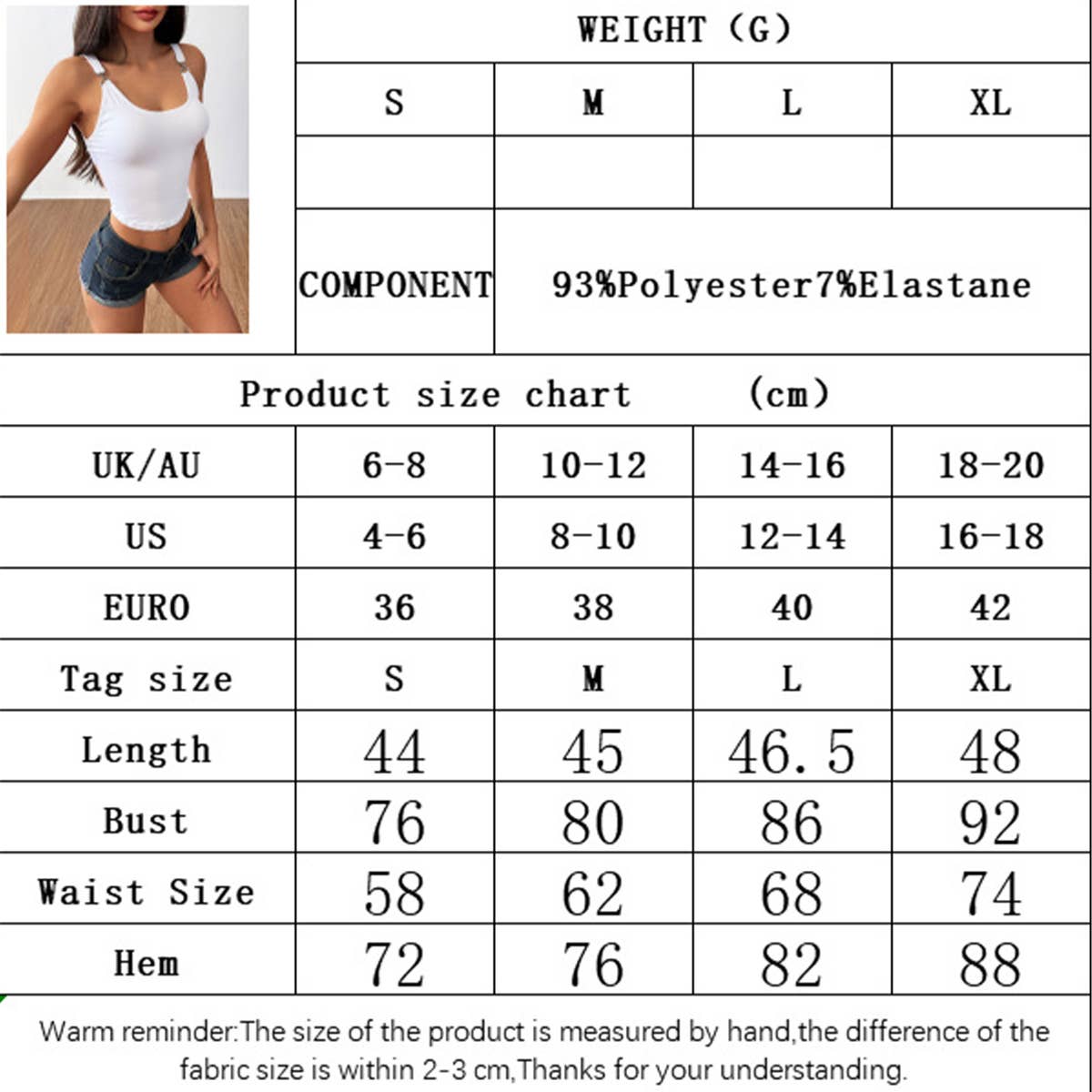 Hollow out asymmetrical slim knit crop tank top